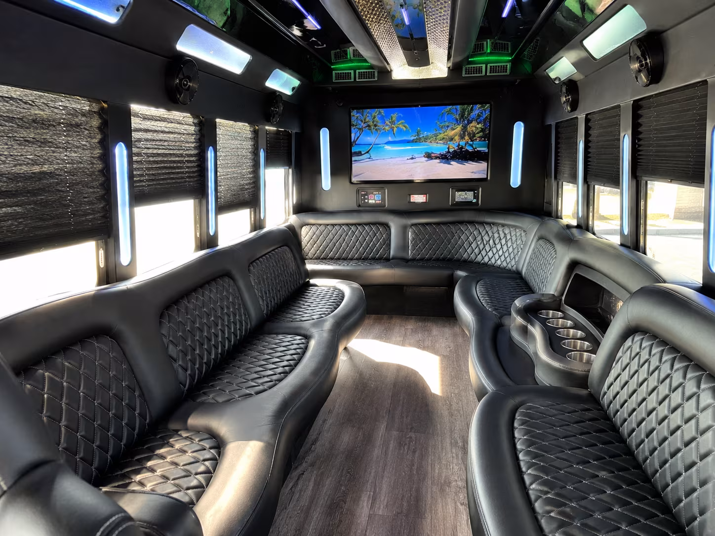 Alexandria Bachelor & Bachelorette Transportation party bus exterior