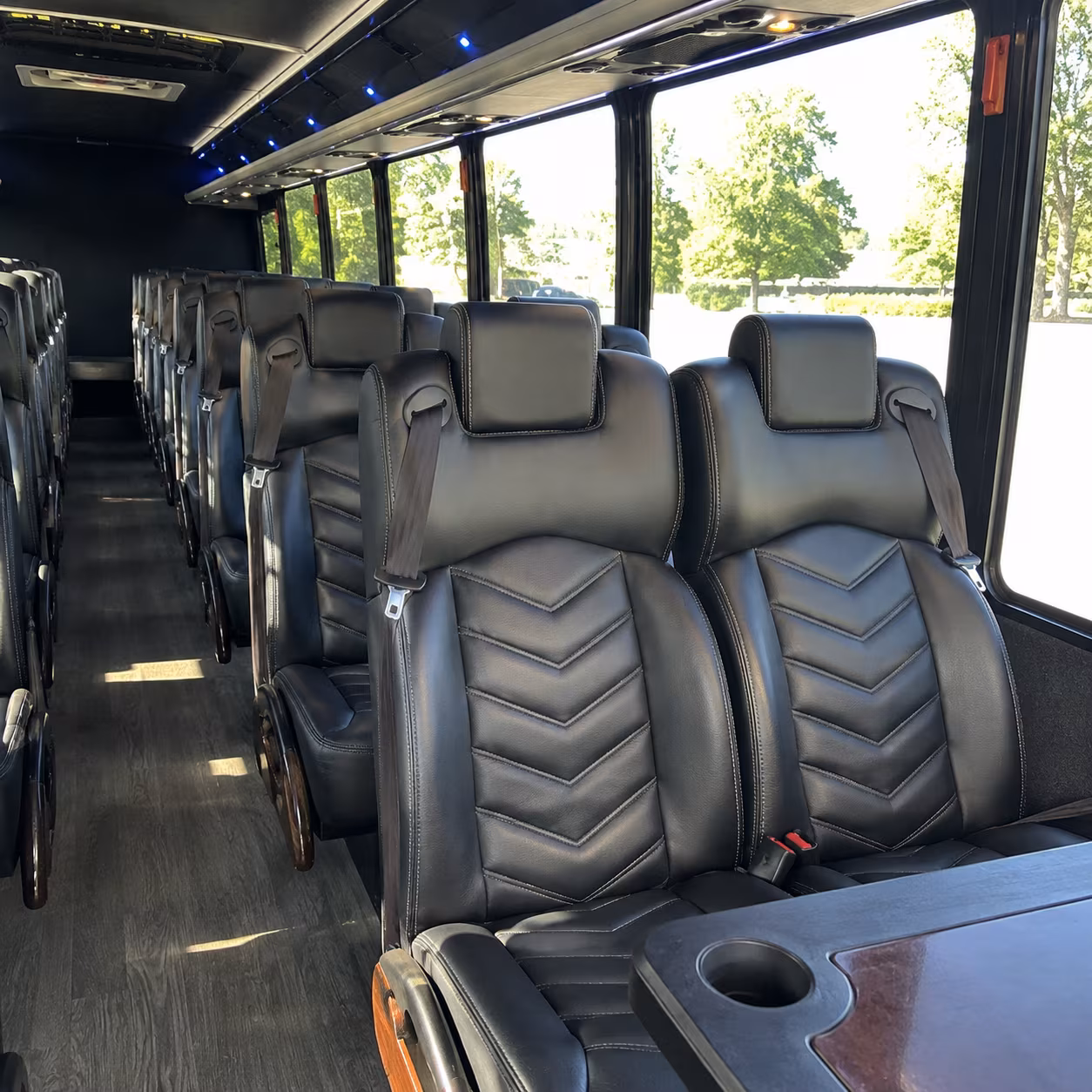 Alexandria Corporate Transportation party bus exterior