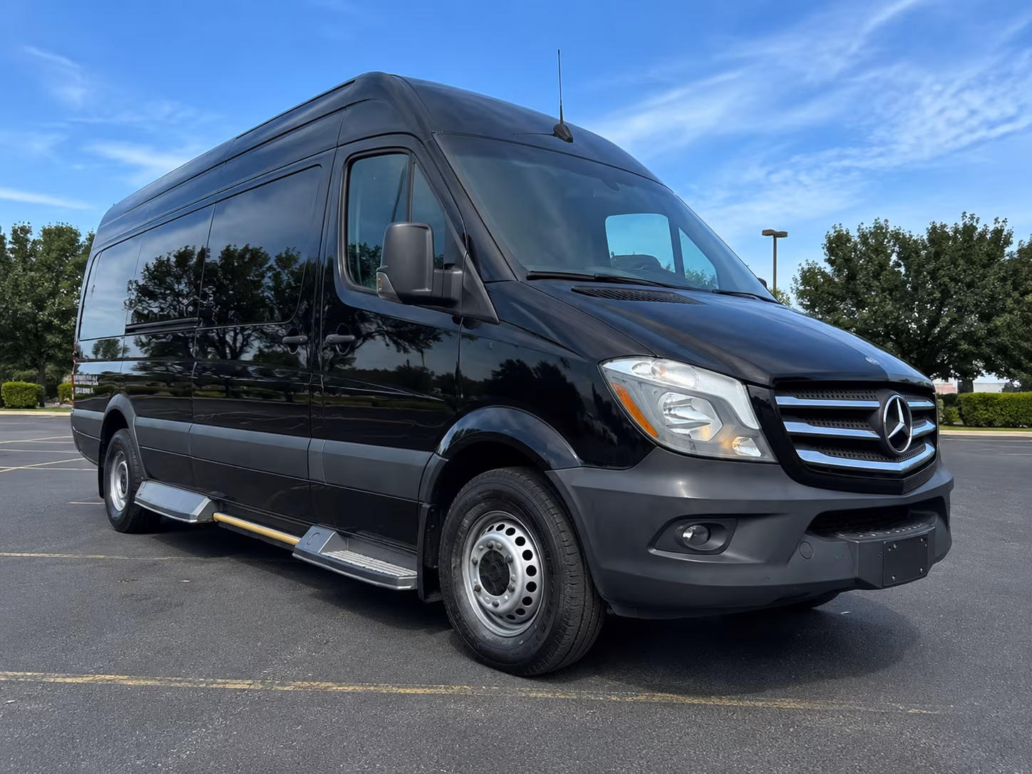 Alexandria Corporate Transportation party bus exterior