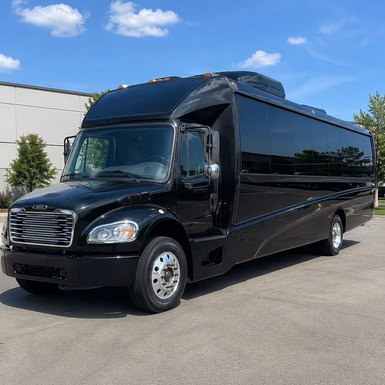 Alexandria Corporate Transportation party bus exterior
