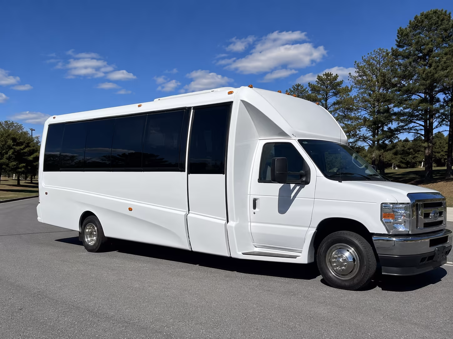 Alexandria Private Event Transportation party bus interior