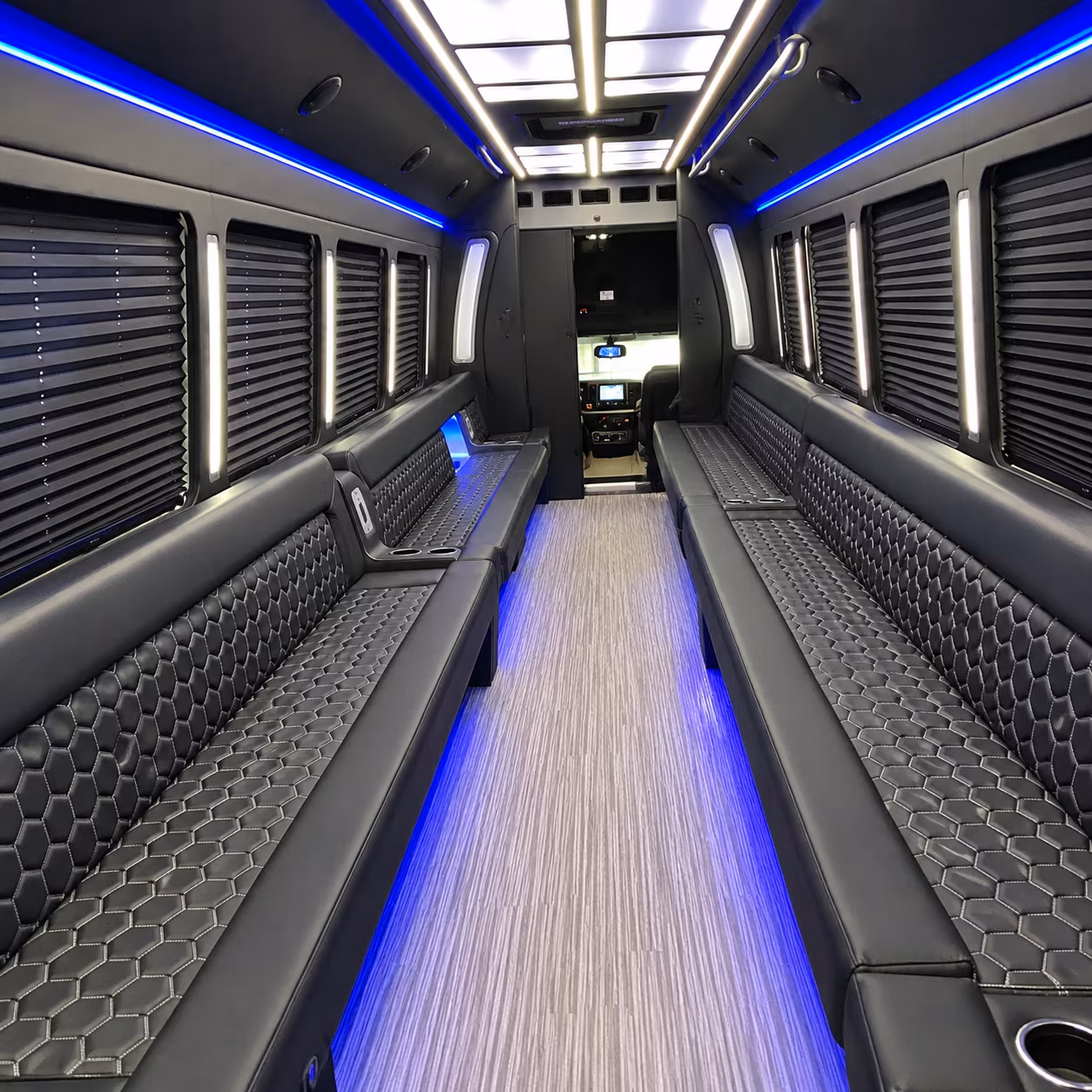 Alexandria Prom & Homecoming Transportation party bus exterior