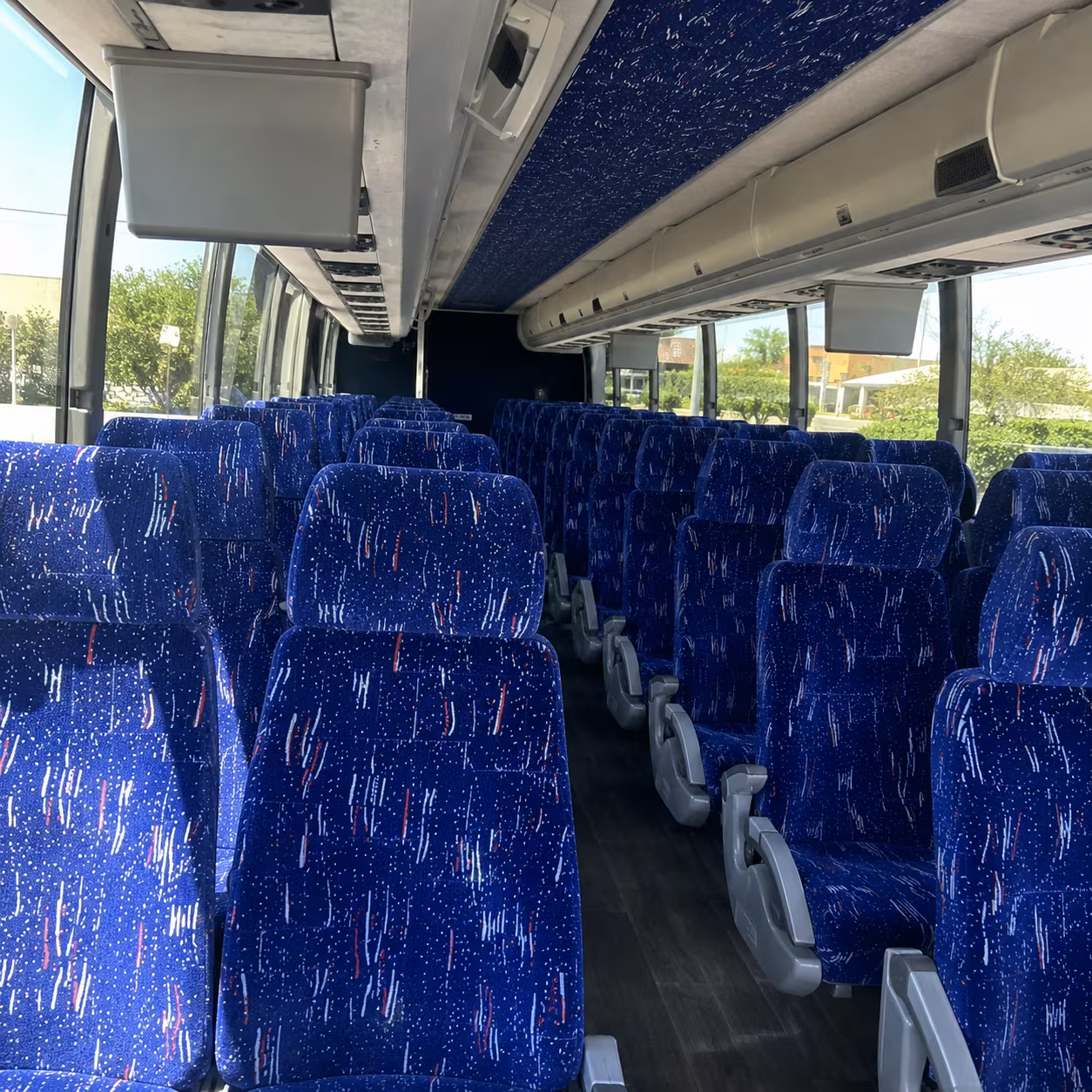 Alexandria School Event Transportation party bus exterior
