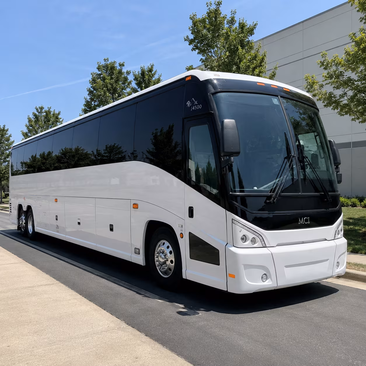 Alexandria School Event Transportation party bus exterior