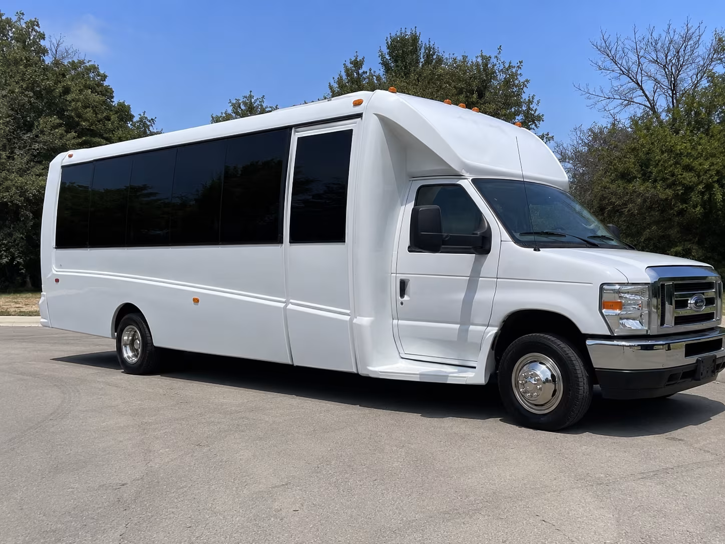 Alexandria Sporting Event Transportation party bus interior