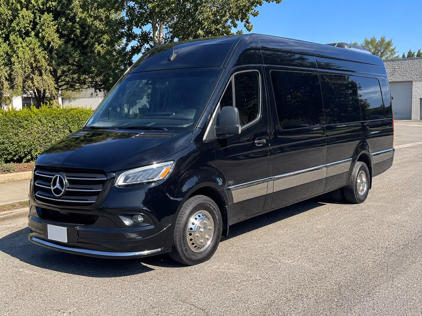 Sprinter Van Rental with Driver Exterior